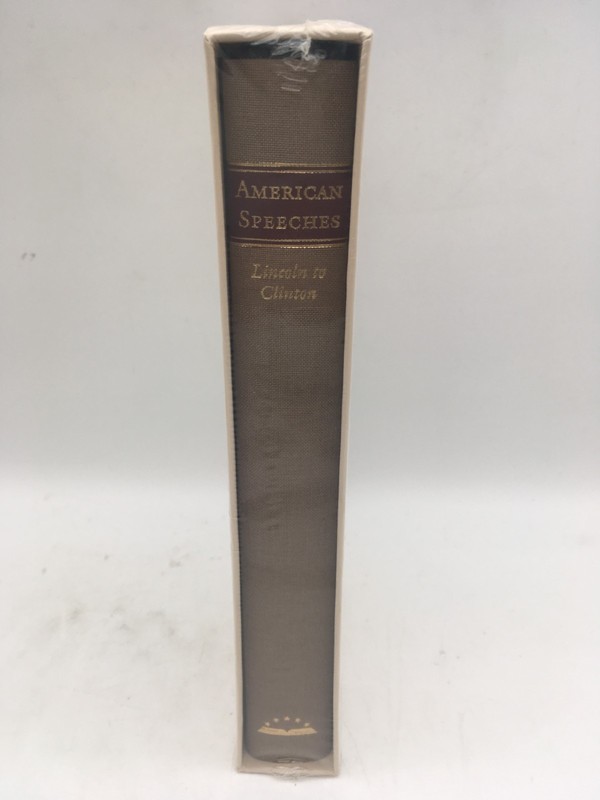 NEW SEALED American Speeches: Lincoln to Clinton Library of America HC Slipcase gallery