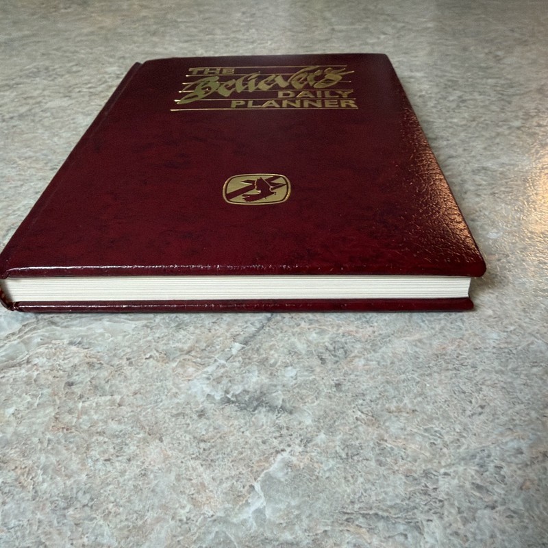 1986 The Believer’s Daily Planner Jimmy Swaggart Ministries Hardcover SEE NOTES gallery