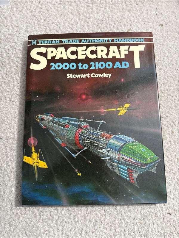 Spacecraft 2000 To 2100 Hardcover Book Stewart Cowley Handbook 1978