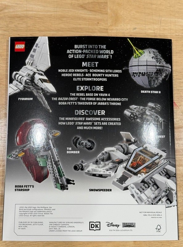 LEGO Star Wars Read. Build. Create 25th Anniversary Book 160 pages gallery