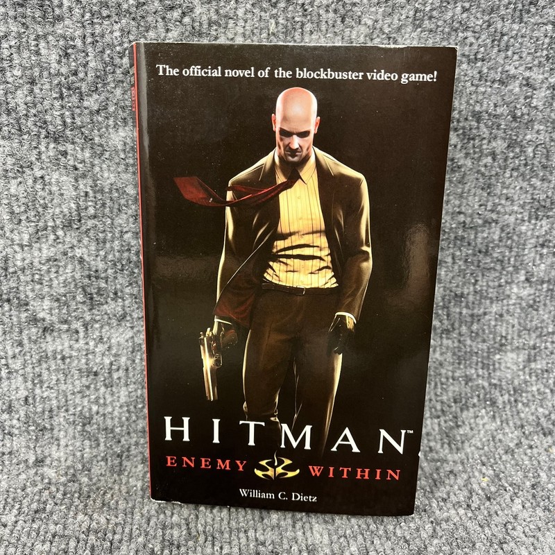 Hitman Enemy Within William C. Dietz 2007 Video Game Novel Science Fiction Del