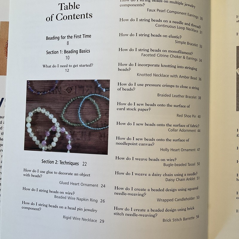 Lot of 3 Books Beading for the First Time Beaded Object Wonderful Wire & Bead gallery