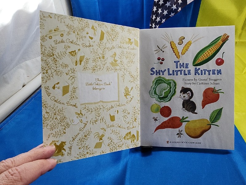 Little Golden Book Ser.: The Shy Little Kitten by Cathleen Schurr 1999 HC gallery