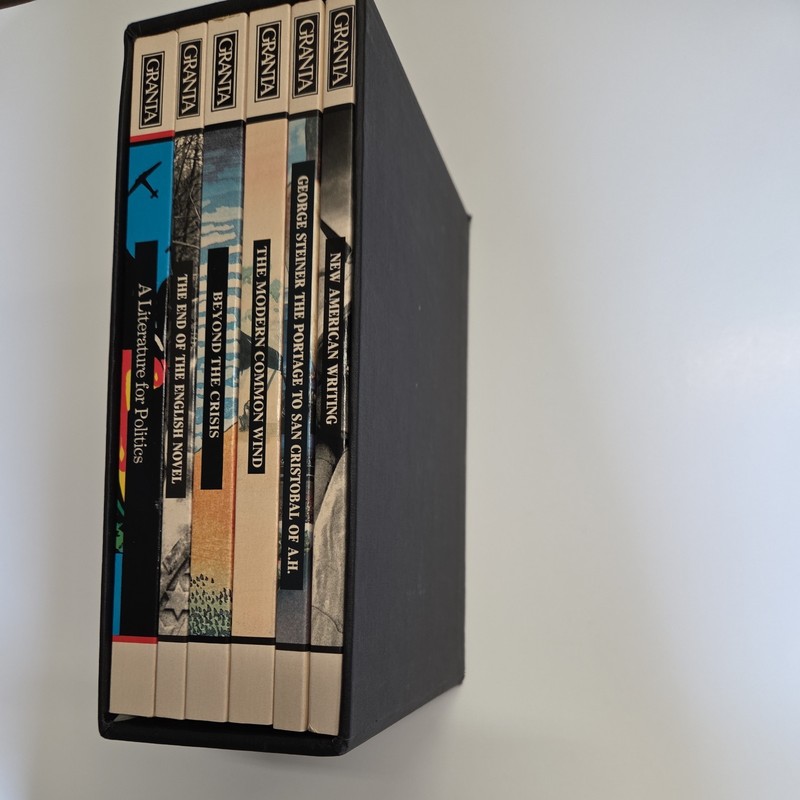 Granta Box Set of Six Volumes–A Paperback Magazine of New Writing