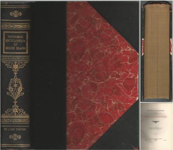 Memorial Encyclopedia Rhode Island Wilfred Harold Munro De Luxe Edition
