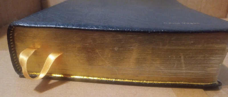 Holy Bible- Scofield Study System -NIV Red Letter- Indexed-Oxford Press -2004 gallery