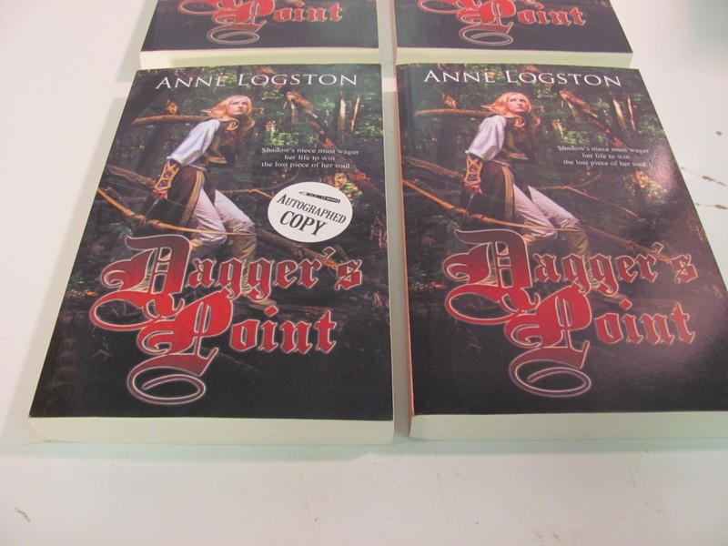 “Dagger’s Point” written by Anne Logston – Autographed