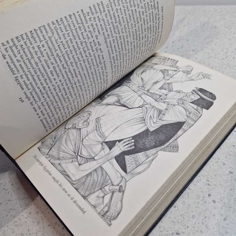 The Last Days Of Pompeii, Lord Lytton Hardcover Vintage Heron Collectable Novel gallery
