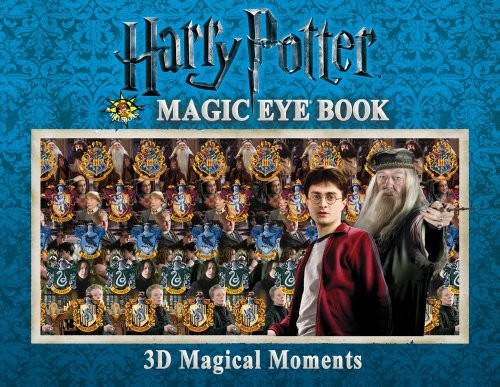 HARRY POTTER MAGIC EYE BOOK: 3D MAGICAL MOMENTS (MAGIC EYE By Magic Inc. Eye VG+