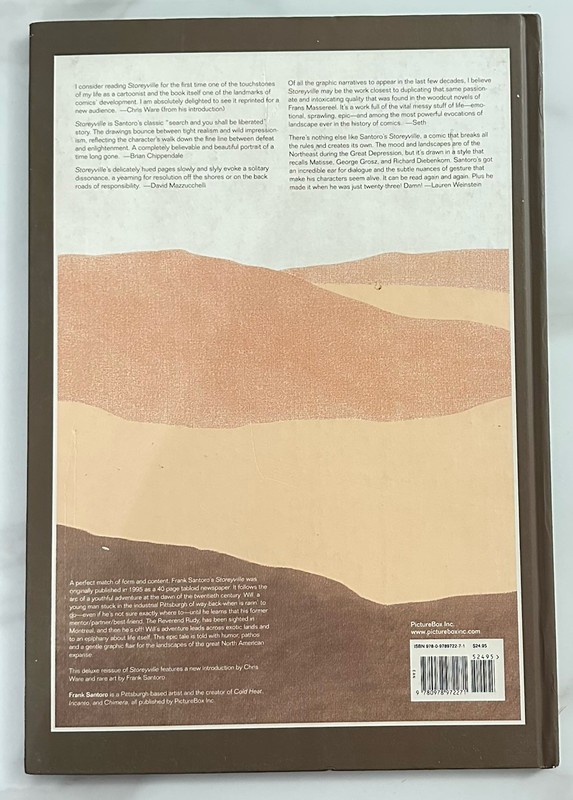 STOREYVILLE Frank Santoro & Chris Ware Hardcover Graphic Novel Large Folio gallery