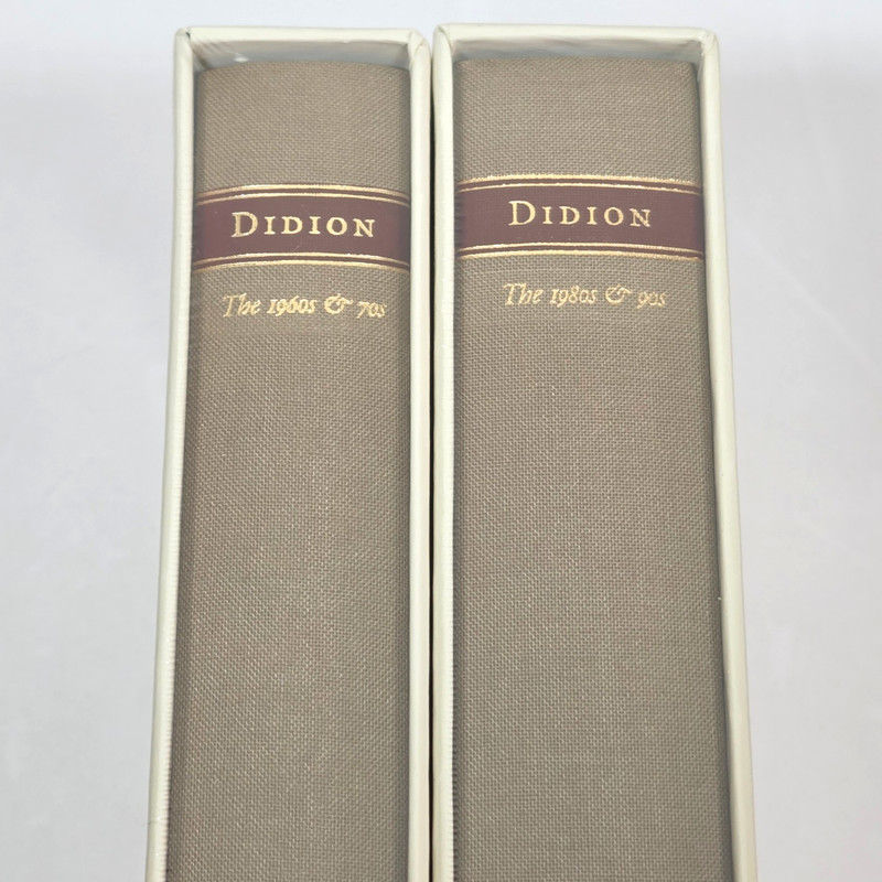 SEALED Joan Didion 1960s and 70s 1980s and 90s Library of America 325 and 341 gallery