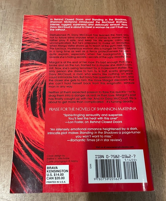Out Of Control (The McCloud Brothers, - Paperback, by McKenna Shannon - Good gallery