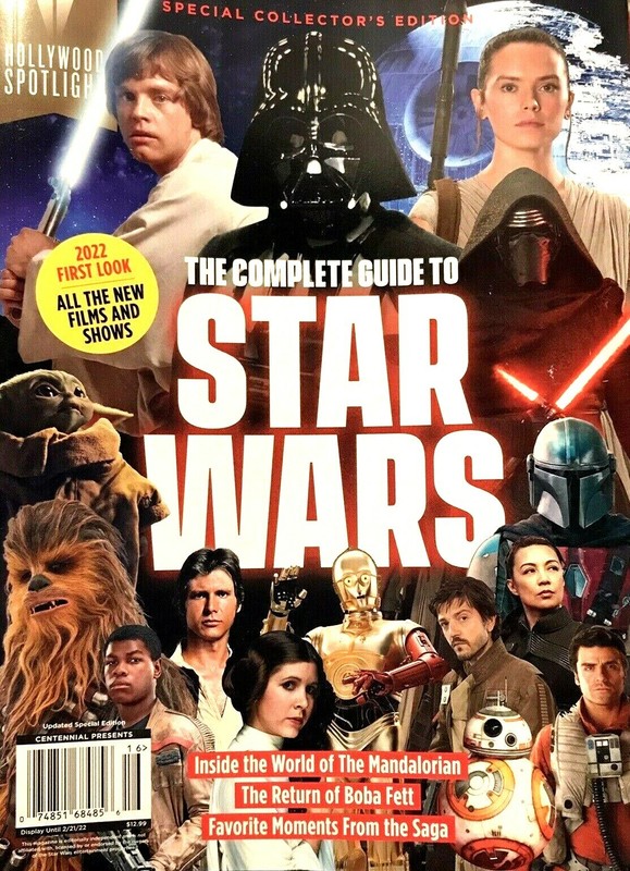HOLLYWOOD SPOTLIGHT / THE COMPLETE GUIDE TO STAR WARS / 2022 FIRST LOOK