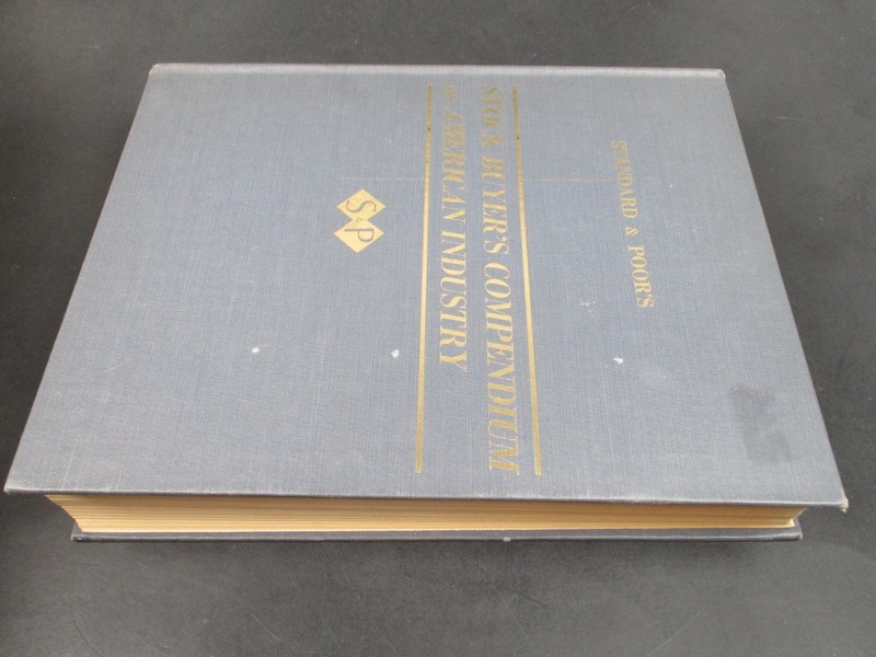 Stock Buyer's Compendium of American Industry by Standard & Poor's 1967 5th Ed gallery