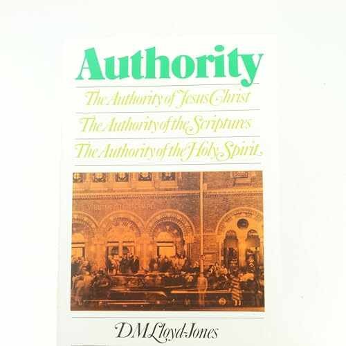 Authority – Paperback, by Lloyd-Jones Martyn – Very Good