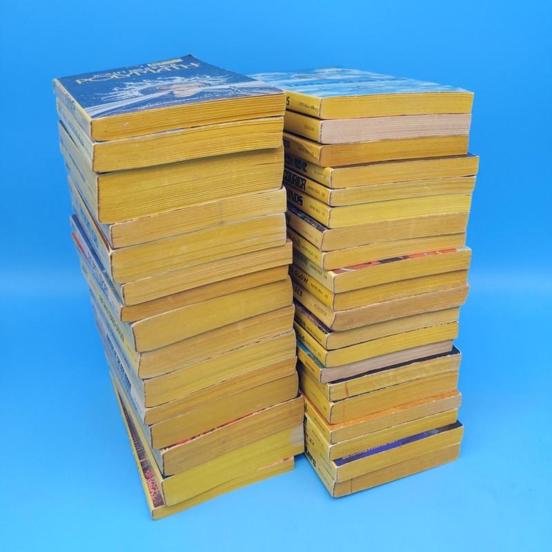 DAW Yellow Spine lot x35 vintage science fiction fantasy Carter Bradley Norton + gallery