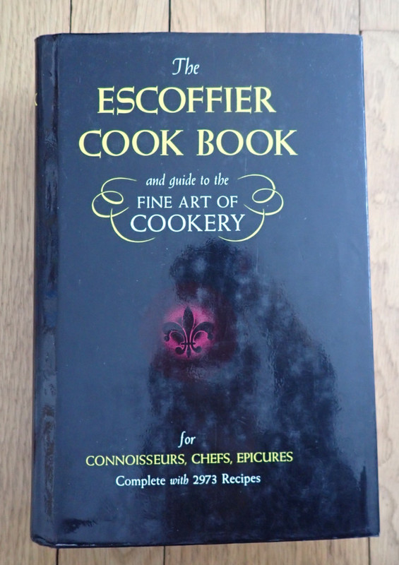 The Escoffier Cookbook and Guide to the Fine Art of Cookery – 1969 – VG Vintage