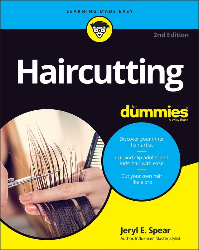 Haircutting For Dummies – paperback Spear, Jeryl E.