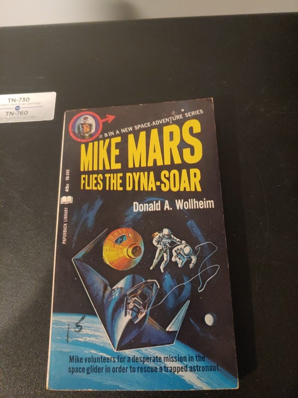 Mike Mars Flies the Dyna-Soar – Donald A. Wollheim – Paperback First Printing