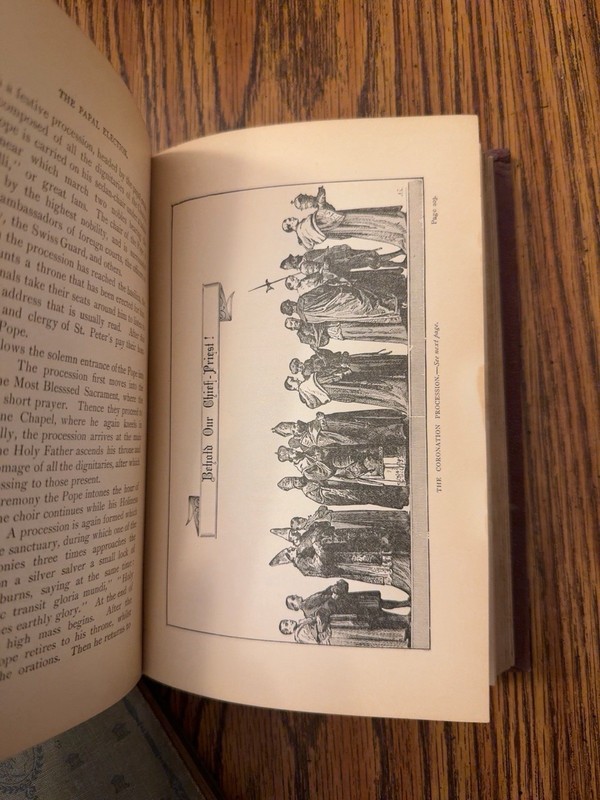 1888 Life of Pope Leo XIII Golden Jubilee Edition Illustrated Catholic Antique gallery