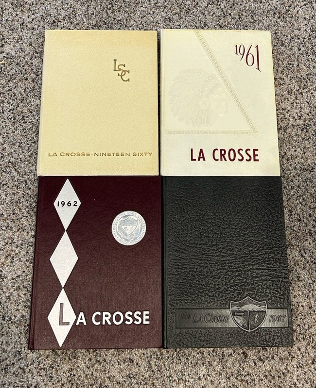 VTG 1960 1961 1962 1967 The La Crosse YearbooK Wisconsin State College UW F26