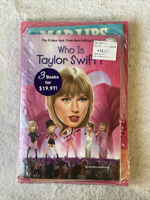 Who Is Taylor Swift ? Book Set Of 3 75A