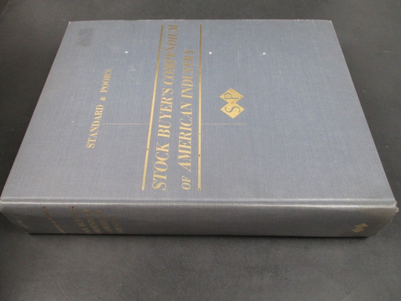 Stock Buyer's Compendium of American Industry by Standard & Poor's 1967 5th Ed gallery