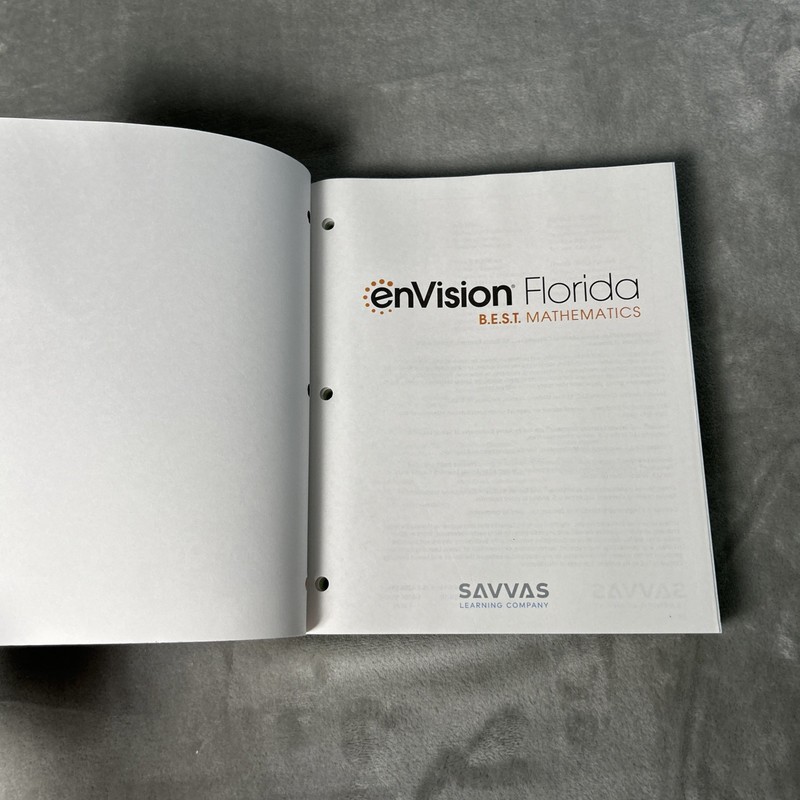 Grade 6 Accelerated Envision Mathematics Florida BEST Student Edition Vol 2 NEW gallery