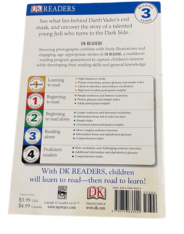 DK Readers Ser.: The Story of Darth Vader, Level 3 by Tori Kosara and Catherine gallery