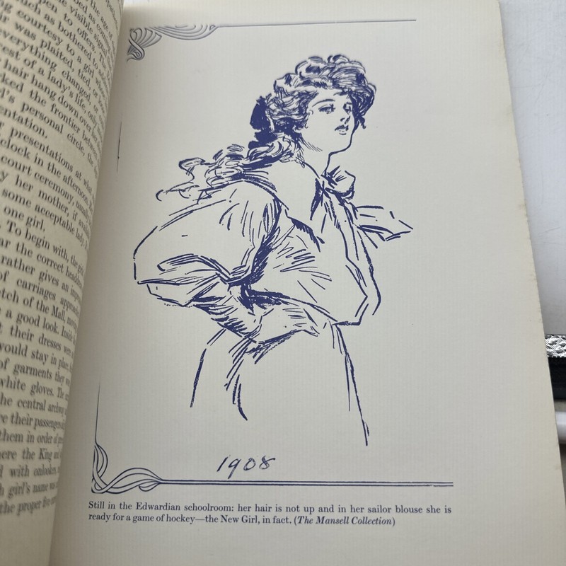 Edwardian Lady High Society 1900-1914 Illustrated Fashion Book (14-6) gallery