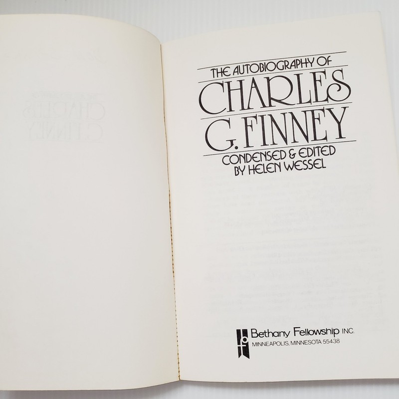 The Autobiography of Charles G. Finney - Paperback Book Biography gallery
