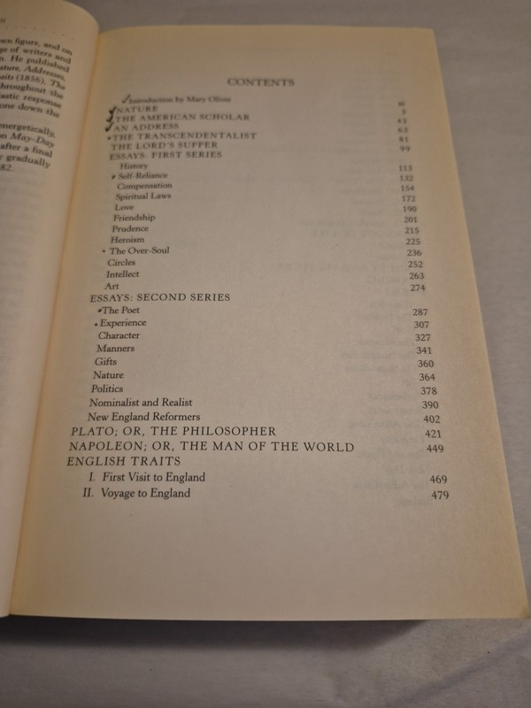 Essential Writings of Ralph Waldo Emerson Modern Library TPB American Literature gallery