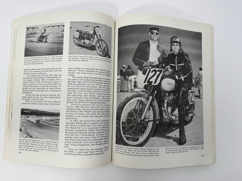 1990's Motorbooks International Lot/3 Motorcycle Books Triumph, Harley-Davidson gallery
