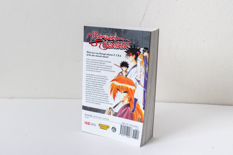 Rurouni Kenshin 3 in 1 Volumes 4 5 & 6 | Manga Book English Shonen Jump gallery