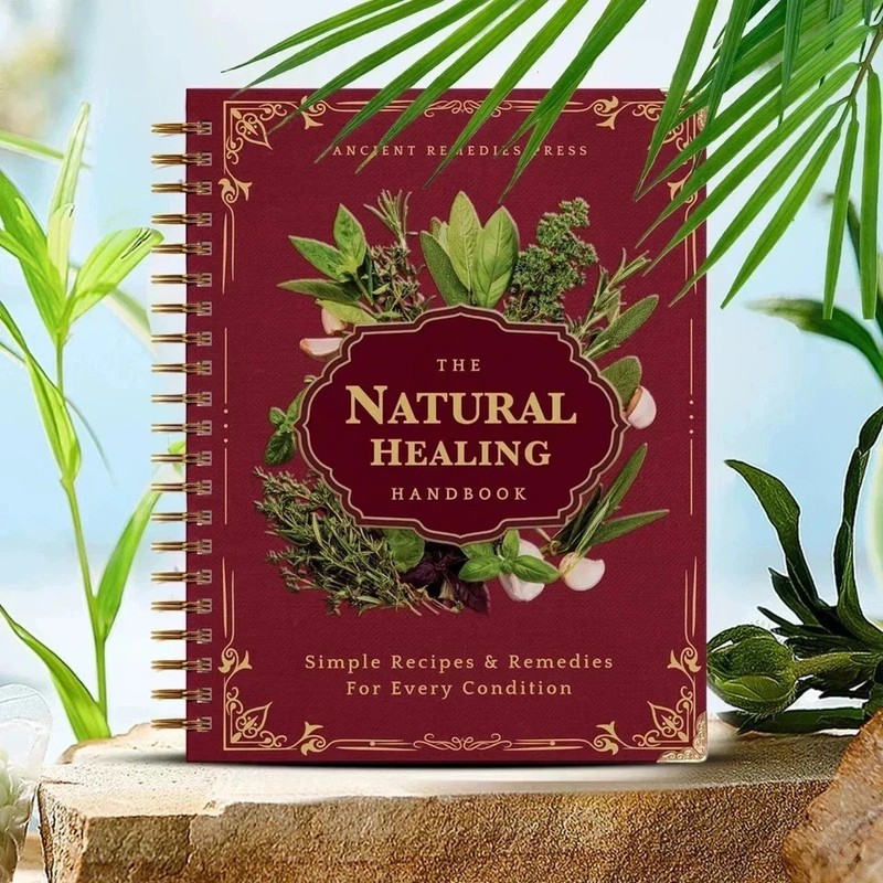 The Natural Healing Handbook, Spiral-Bound Guide for Herbal Remedies and Natural gallery