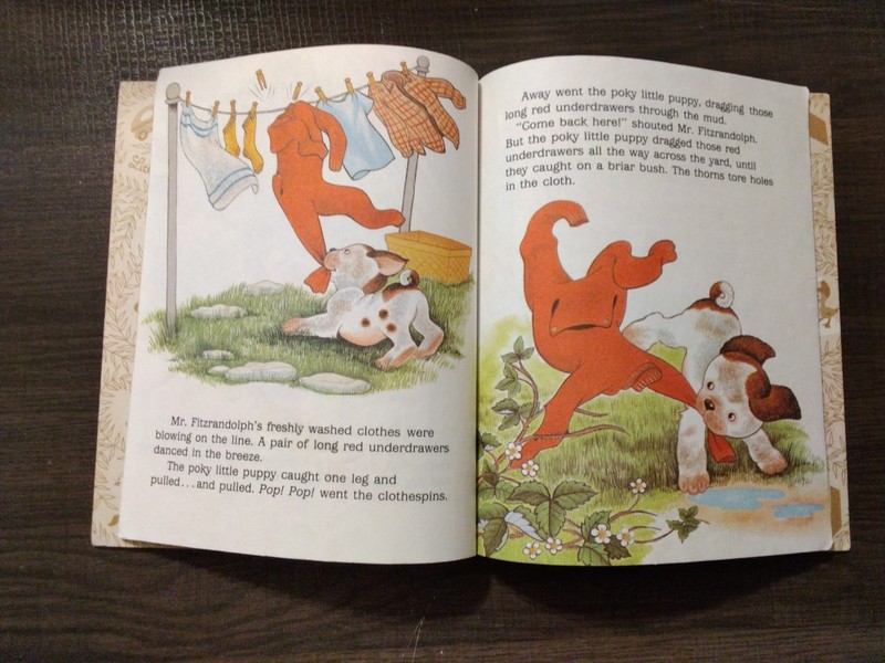 A Little Golden Book - The Poky Little Puppy's Naughty Day gallery