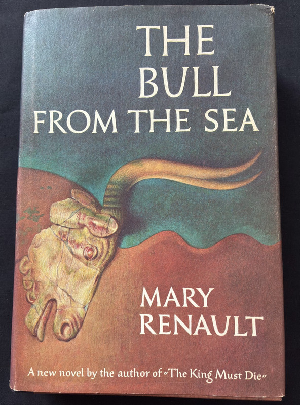 The Bull From the Sea, Mary Renault, 1st Ed., HC & DJ (1962) Vintage Book