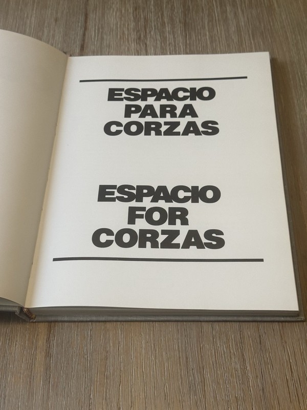 Corzas *SIGNED* by Ignacio Villarreal 1985 HC/DJ/#257 of 1000 gallery