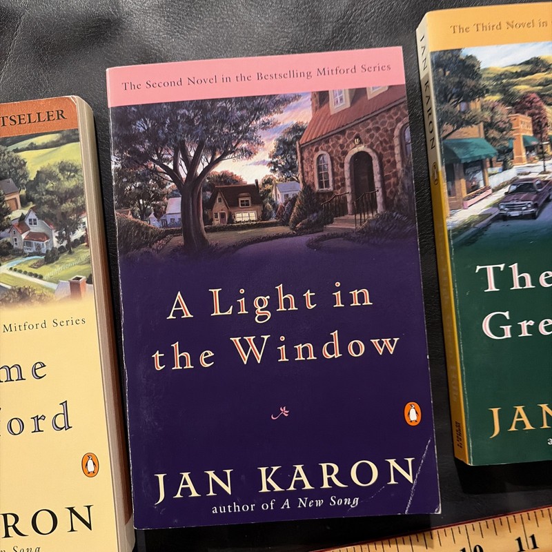 The Mitford Years by Jan Karon Lot of 4 Paperback Books - Box Set books 1-4 gallery