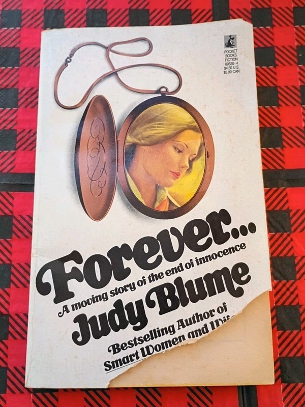 VINTAGE FOREVER BY JUDY BLUME PB POCKET BOOKS 1ST (1976) – Cover Ripped
