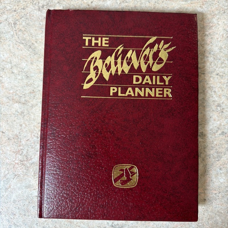 1986 The Believer’s Daily Planner Jimmy Swaggart Ministries Hardcover SEE NOTES