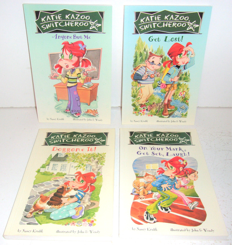 12 Katie Kazoo Switcheroo books in 8 volumes by Nancy Krulik book lot gallery