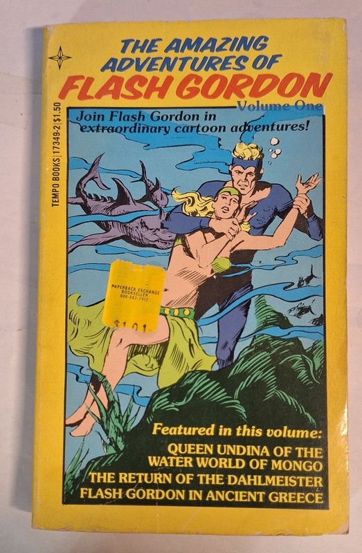 THE AMAZING ADVENTURES OF FLASH GORDON, VOLUME ONE, TEMPO BOOKS, 1979, PB!