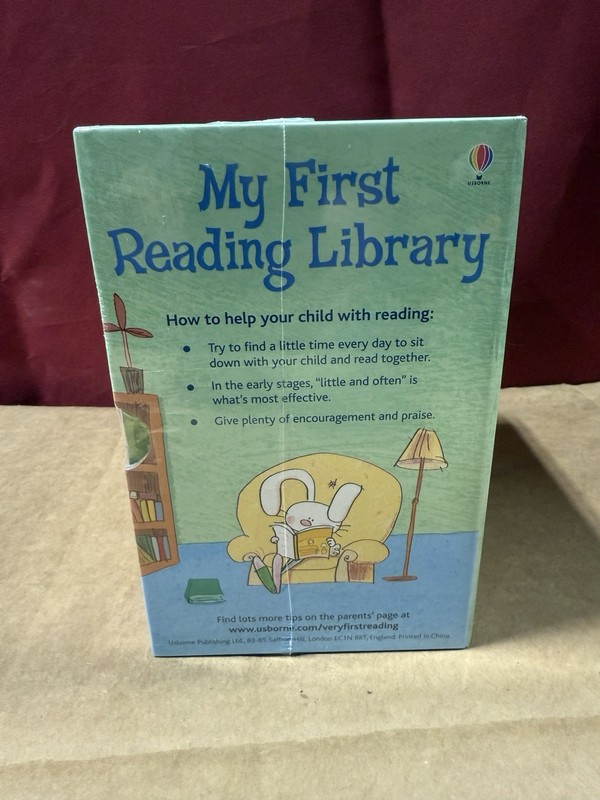 My First Reading Library by Usborne ~ 50 Learning to Read Books Box Set ~ NEW! gallery