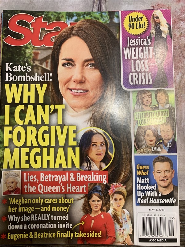 STAR MAGAZINE – MAY 08, 2023 – KATE MIDDLETON (COVER) WHY I CAN’T FORGIVE MEGHAN