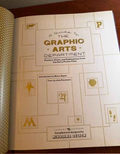 Harry Potter-Guide to the Graphic Arts Department-Hardcover-MinaLima Book gallery