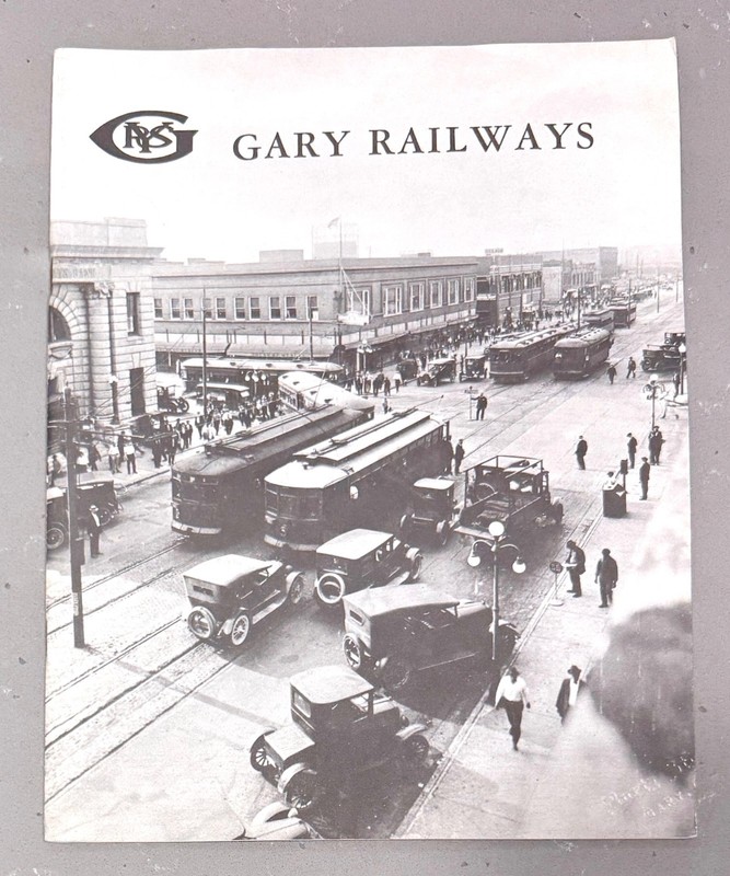 Gary Railways by James J. Buckley, published in 1975 by CERA