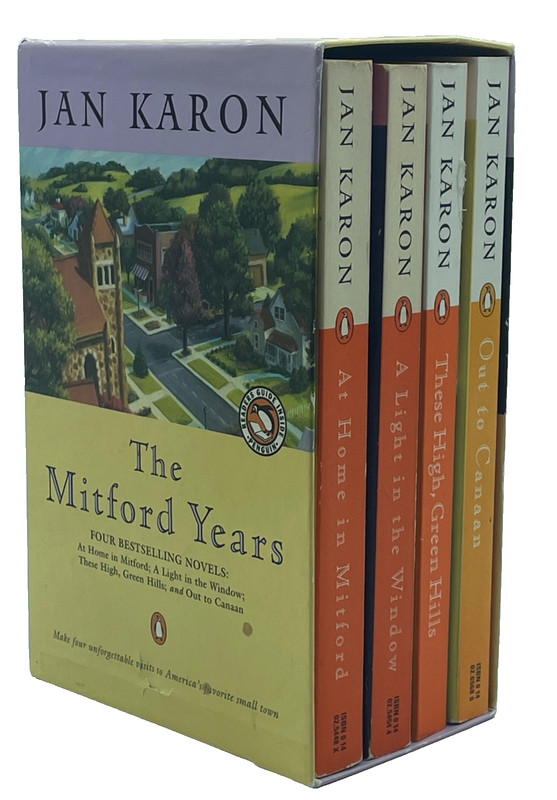 The Mitford Years Jan Karon Set of 4 Bestselling Novels Book Set in Box