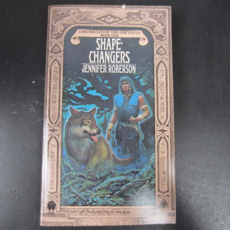Shape-Changers Jennifer Roberson 1984 First Printing Fantasy DAW Books PB