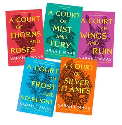 Sarah J. Maas 5 Books Collection Set A Court of Thorns and Roses Series....... gallery